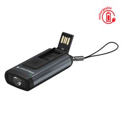 Linterna Llavero Led Lenser K6R Safety Gris