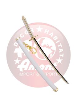 Llavero Katana Agatsuma Zenitsu de Demon Slayer