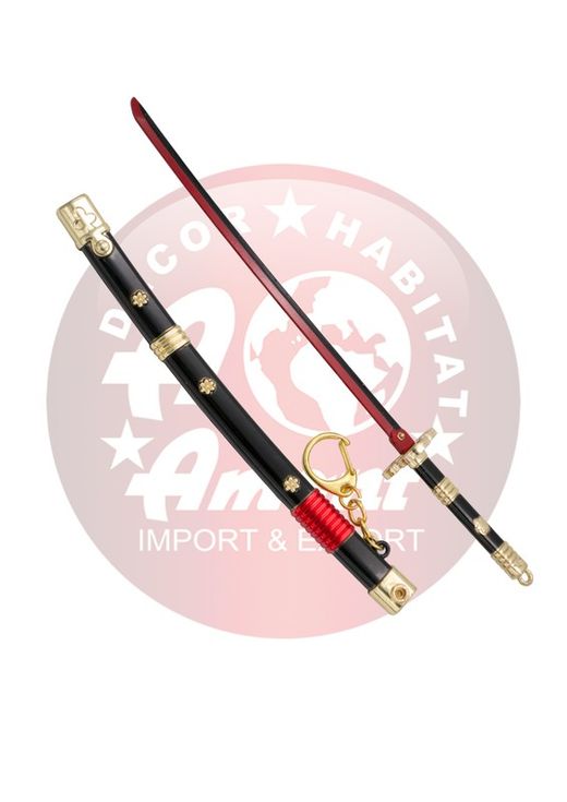 Llavero Katana negra Enma de Zoro de One Piece