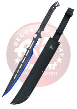 Machete cortacañas hoja acero corte azul Third