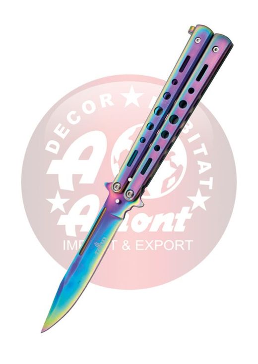Mariposa rainbow agujeros Third