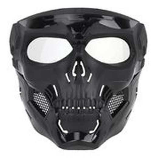 Mascara Completa Skull Negra Delta Tactics