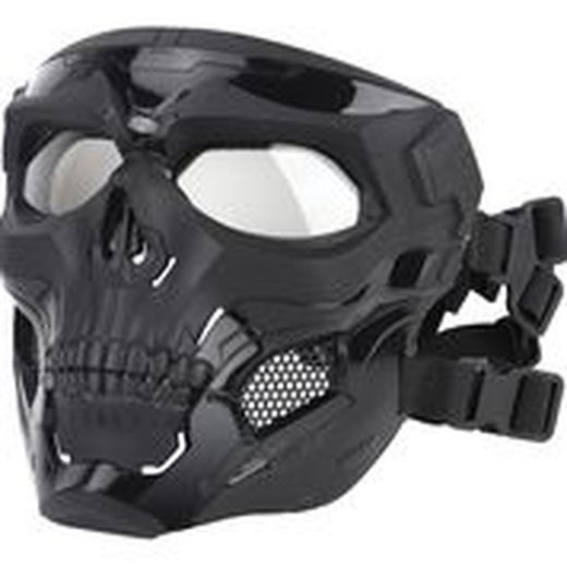 Mascara Completa Skull Negra Delta Tactics