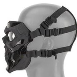 Mascara Completa Skull Negra Delta Tactics