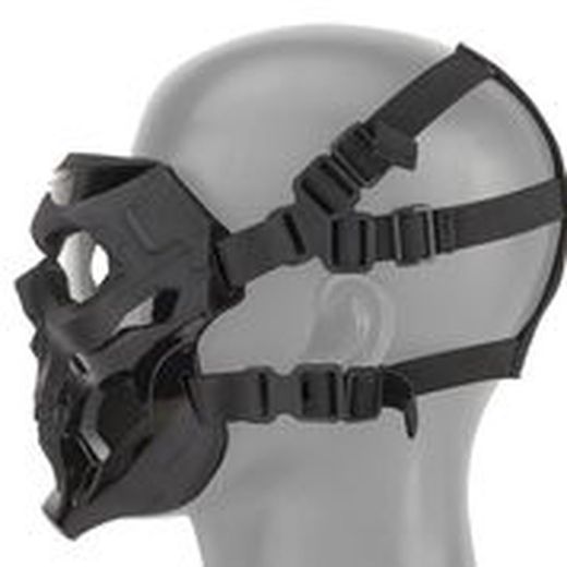 Mascara Completa Skull Negra Delta Tactics