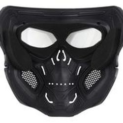 Mascara Completa Skull Negra Delta Tactics