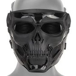 Mascara Completa Skull Negra Delta Tactics