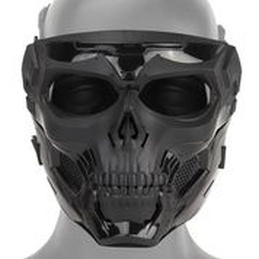 Mascara Completa Skull Negra Delta Tactics
