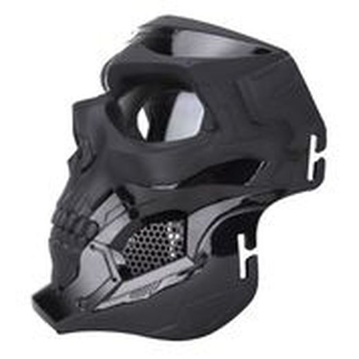 Mascara Completa Skull Negra Delta Tactics