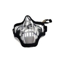 Máscara Rejilla Starker Skull Negro Cyma
