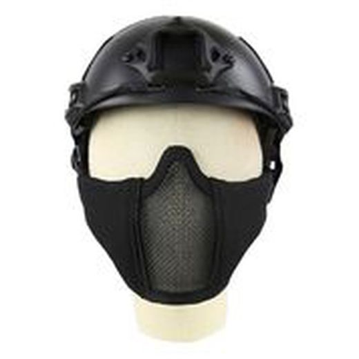Máscara V2 Para Casco Negra Delta Tactics