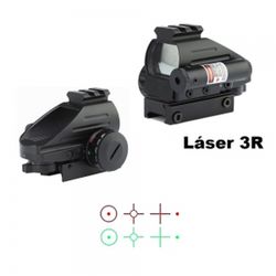Mira Electrónica Zasdar 1X22X33 Mm Con Láser Incluido