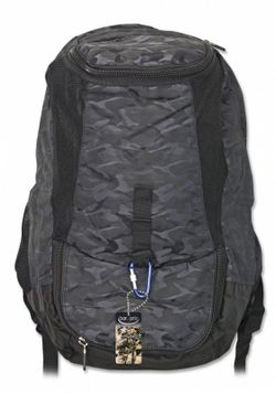 Mochila Negro Camuflaje Barbaric