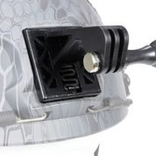Montura Cámara Deportiva Para Casco Negra Delta Tactics