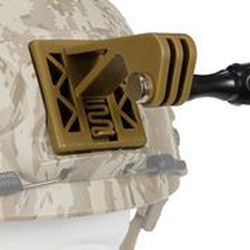 Montura Cámara Deportiva Para Casco Tan Delta Tactics