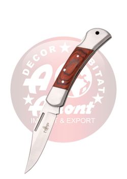 Navaja madera virolas de acero 7.5 cm con seguro Third