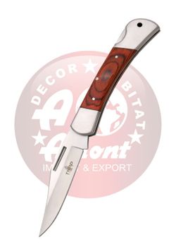 Navaja madera virolas de acero con seguro Third