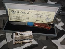 Navaja Artesanal Nieto Mango Malaquita