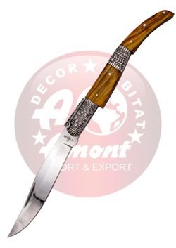 Navaja carraca española siglo XIX olivo Third