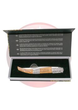 Navaja carraca española siglo XIX olivo Third