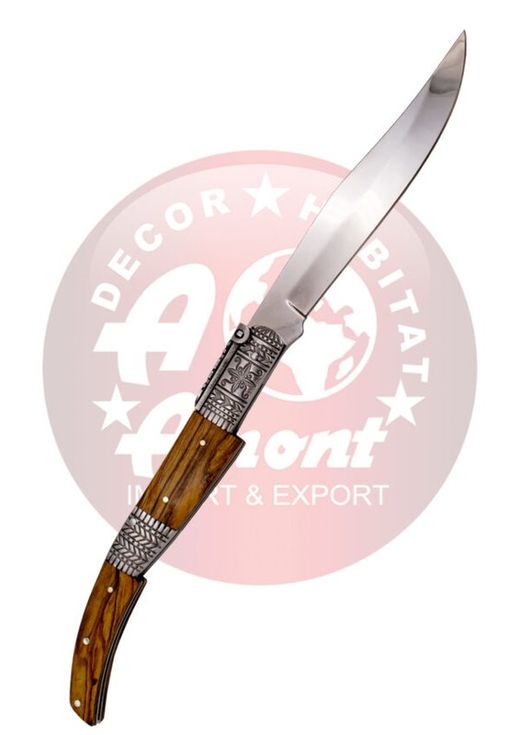 Navaja carraca española siglo XIX olivo Third