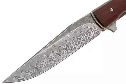 Navaja Urban Trapper Cocobolo Damast Böker Plus