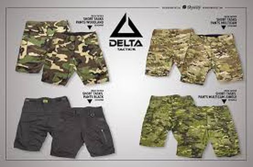 Pantalón Corto Tasks Negro Delta Tactics