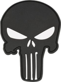 Parche Calavera 6.6X9 Cm Con Velcro