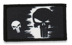Parche Calavera Con Velcro
