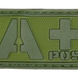 Parche Pvc Tipo Sanguíneo A+ Od Emerson