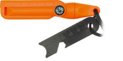 Pedernal Naranja Con Brújula y Silbato