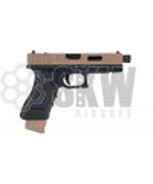 Pistola Co2 Blow Back Gladius Magna Iii Dual Tone Secutor