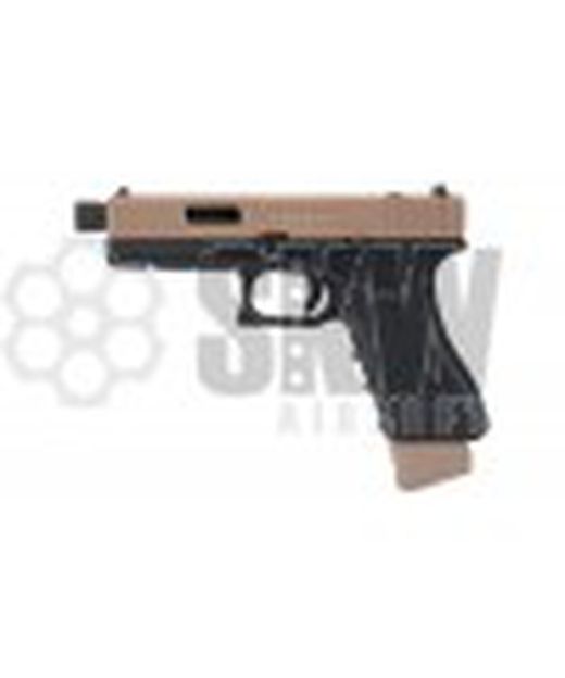 Pistola Co2 Blow Back Gladius Magna Iii Dual Tone Secutor