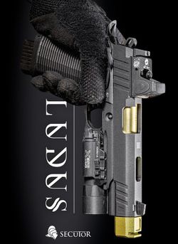 Pistola Co2 Blowback Hi-Capa Ludus Iii Gold Secutor