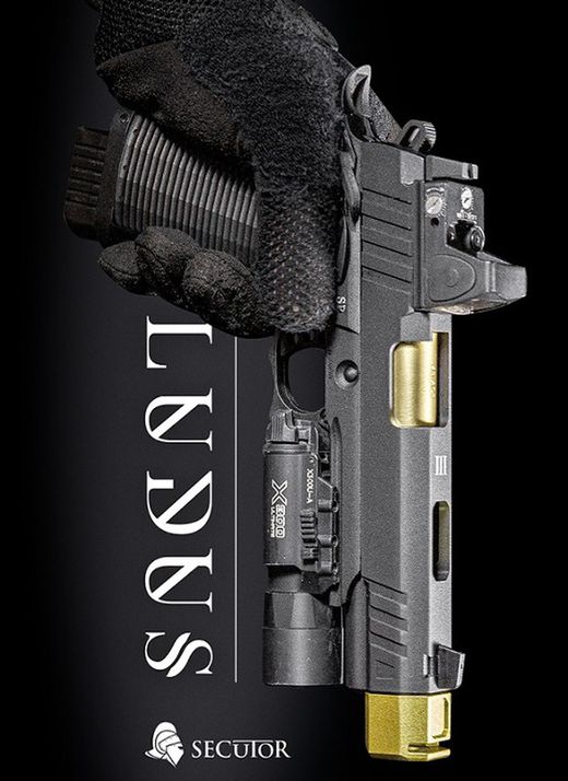 Pistola Co2 Blowback Hi-Capa Ludus Iii Gold Secutor