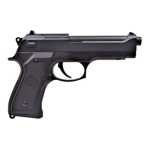 Pistola Eléctrica Cyma 92 Mosfet Li-Po, Color Negro
