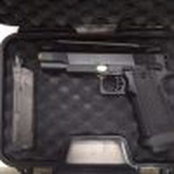 Pistola Gbb Hi-Capa 5.1 Gold Classic Golden Eagle New Gen Airsoft