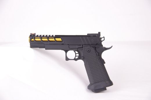 Pistola Gbb Hi-Capa 5.1 Gold Golden Eagle New Gen Airsoft