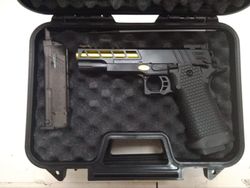 Pistola Gbb Hi-Capa 5.1 Gold Golden Eagle New Gen Airsoft
