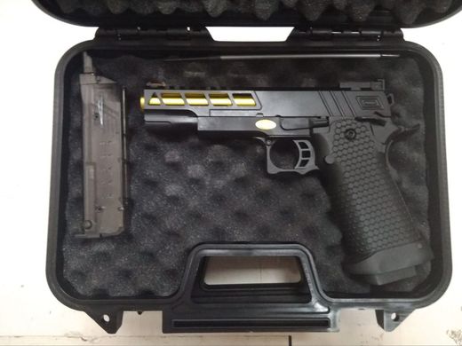 Pistola Gbb Hi-Capa 5.1 Gold Golden Eagle New Gen Airsoft