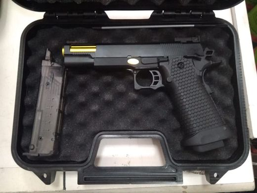 Pistola Gbb Hi-Capa 5.1 Gold Ii Golden Eagle New Gen Airsoft