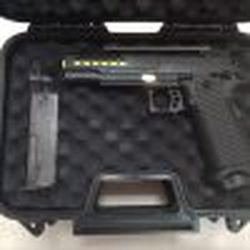 Pistola Gbb Hi-Capa 5.1 Hexa Cut Gold Golden Eagle New Gen Airsoft