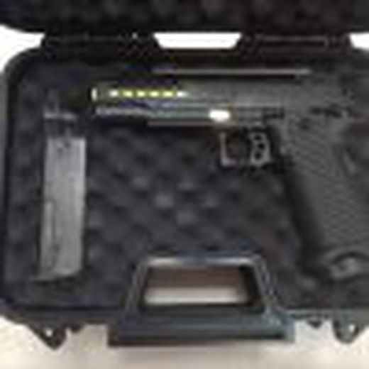 Pistola Gbb Hi-Capa 5.1 Hexa Cut Gold Golden Eagle New Gen Airsoft