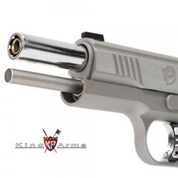 Pistola Predator Iron Shrike Plata King Arms