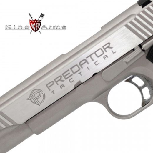 Pistola Predator Iron Shrike Plata King Arms