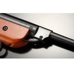 Pistola Zasdar S2 muelle grip madera cal. 4,5 mm Balines