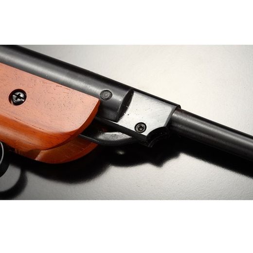 Pistola Zasdar S2 muelle grip madera cal. 4,5 mm Balines