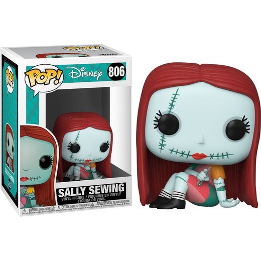 Pop Disney Pesadilla Antes de Navidad Sally Sewing