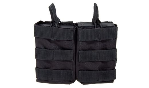 Portacargador Doble 36/Ak/M14/Sr25 Negro Delta Tactics