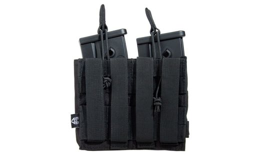 Portacargador Doble 36/Ak/M14/Sr25 Negro Delta Tactics